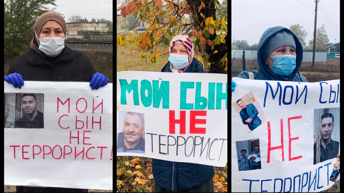 Матері заарештованих кримських татар вийшли на пікети | Що відомо